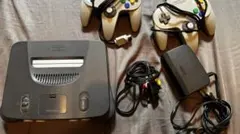 Nintendo 64 本体 + コントローラー2個 + ゲーム10本