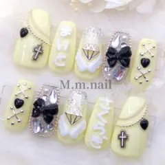 ネイルチップ 地雷系 量産型 オーダー 推し活 パステルカラー 推しカラー