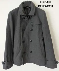URBAN RESEARCH　ウールコート　ジャケット　グレー