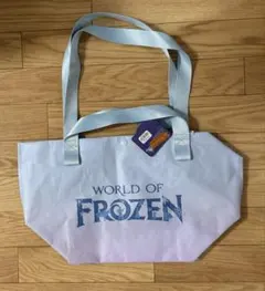 香港ディズニーランド　新品　WORLD OF FROZEN エコバ Ｓサイズのサムネイル