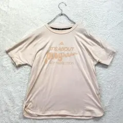 アディダス/S〜M/ブリスオレンジ/ロゴプリントTシャツ/半袖/春夏/スポーツ