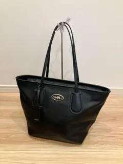COACH コーチ F58846 シティジップトート ブラック A4可 レザー - メルカリ