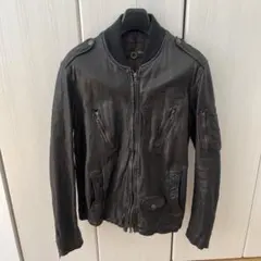 エディション トゥモローランド　レザージャケット　EDITION 46サイズ　M