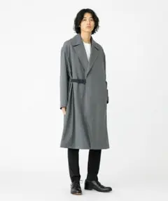 【新品タグ付き】STUDIOUSタイロッケンベルテッドオーバーコートのサムネイル