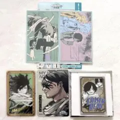 ヒロアカ 原画展 箔押しクリアカード パブミラー マグネット 相澤