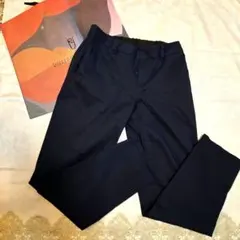 アローズ 紺綿長ズボン☆UNITED ARROWS GreenLabel 38