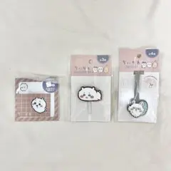 【新品】ちいかわ　モモンガ　お手紙メモ　おでかけタグ　チャーム付きクリップ