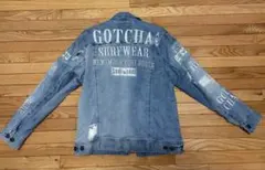 GOTCHA ホワイト デニムジャケット S - メルカリ