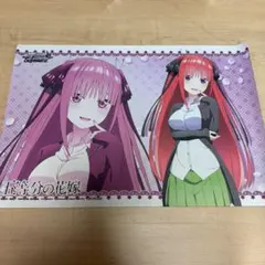 ブシロード　金銀交換キャンペーン　五等分の花嫁　中野二乃　ラバーマット１枚