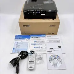 ほぼ新品EPSON プロジェクター EB-W420 ランプ点灯時間0H 元箱ありのサムネイル