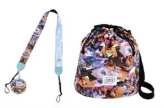 【希少】ディズニーストア　トイストーリー　巾着バッグ　カメラストラップ