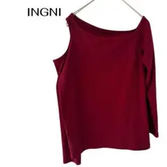 INGNIイング　カットアウト長袖トップス　ギャル　オフショル
