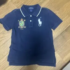 Polo Ralph Lauren ポロシャツ ネイビー短丈　swagのサムネイル
