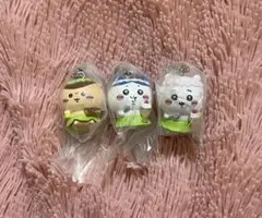 ちいかわ人魚の島のひみつ たべものいっぱいマスコット ハチワレ くりまんじゅう
