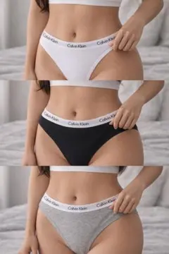 【新品未使用】カルバンクライン ビキニショーツ 3枚セット Sサイズ