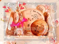 まゆいママ様ご確認　ハンドメイド　名入れ食器アニマルプレートギフトセット