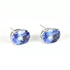 GSTV Pt タンザナイト ピアス 2.00ct - メルカリ