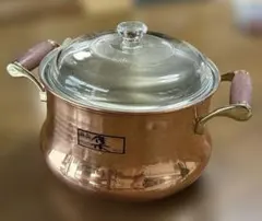 昭和レトロ 鈴木製作所 銅鍋 24cm 3.6L 未使用保管品 - メルカリ