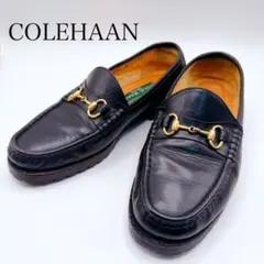 COLE HAAN コールハーン レザー ビットローファー イタリア製 金具