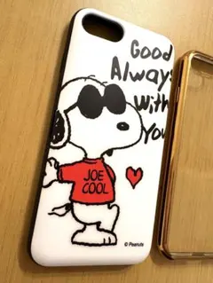 スヌーピー 他iPhone7/8/SE用 ソフトケース カバーケース 3点セット