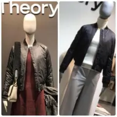 セオリー theory MA-1 ダウンジャケット キルティング ブルゾン