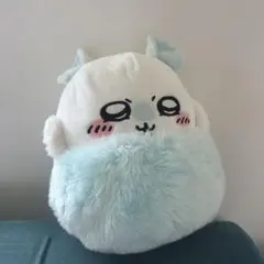 ちいかわ モモンガ ぬいぐるみ マスコット パステルブルー