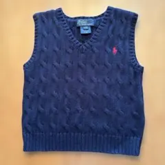 Polo by Ralph Lauren ケーブルニットベスト 24M