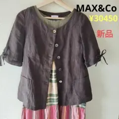 MAX&Co. 新品値札付き❗リネンジャケット　¥30450のサムネイル