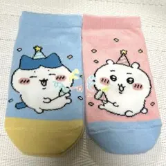 ちいかわ　靴下　19-24cm ちいかわ　ハチワレ　しまむら