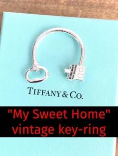 美品✨TIFFANY ティファニー　キーリング　I LOVE NY ビンテージ 8298f216452ce8f96ad47b15602a5a
