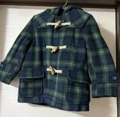 UNIQLO フリース チェック柄コート 110