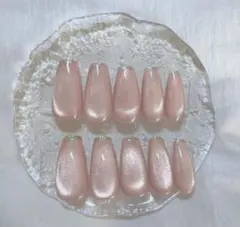 即購入OK！マグネットネイル❤︎ラメラインネイル❤︎フレンチネイル❤︎ワンホンネイル❤︎