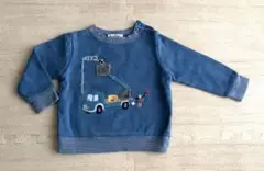 ファミリア スウェット トレーナー 90 男の子 乗り物