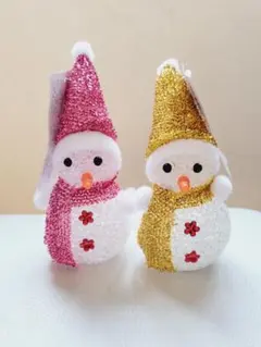 LEDライト スノーマン 雪だるま クリスマス