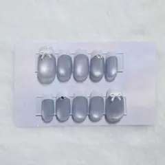 マグネットネイル フレンチネイル ネイルチップ