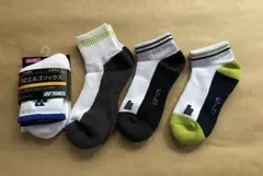 新品・未使用バドミントン★レディースソックス4点