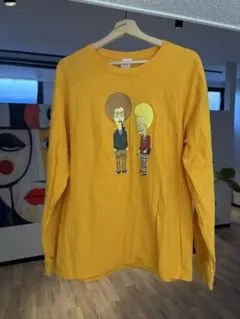 ビーバス・アンド・バットヘッド　ロングT サイズL