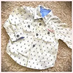 ミキハウス 長袖シャツ 80