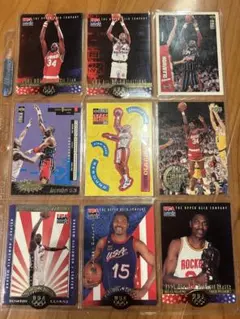 アキーム・オラジュワン NBA トレーディングカード 9種セット