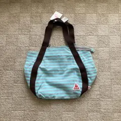 le coq sportif ストライプトートバッグ