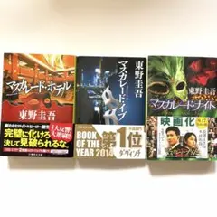 東野圭吾　文庫3冊　マスカレード シリーズのサムネイル