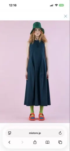 新品】OMMO TENT LINE BLOCKING KNIT OP - メルカリ