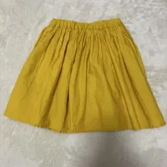 イエロースカート ショートパンツ付き