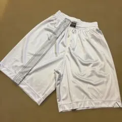 BALL LINE ホワイト バスケットボールパンツ