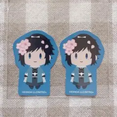 刀剣乱舞 御伴散歩 さくら装備 フレークシール ステッカー 大和守安定