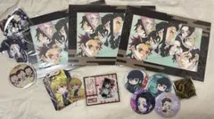 鬼滅の刃　映画特典　ラバーマスコット　缶バッジ　アクスタ