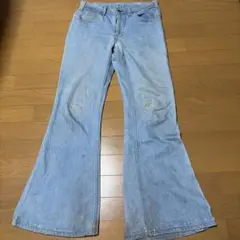 超希少!! 70s Levi's 684 BIGE フレアデニムパン