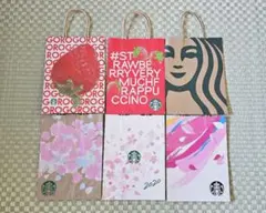 スタバ☆ペーパーバッグ　6点セット④