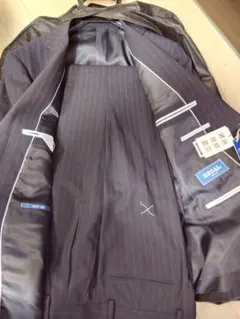 REGAL ビジネススーツ ネイビー ストライプ ２パンツ