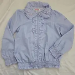 メゾピアノ　薄紫色 ウインドブレーカー